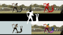 do professional rotoscoping and screen replacement any video