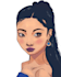 create a stylized drawing of your character