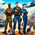 draw 2d game art military character design