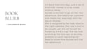 write your book blurb