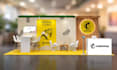 design trade show booth, backdrop and exhibition booth