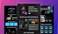 do create a figma ui ux website design and prototype
