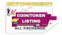 do coin listing, token listing on coinmarketcap, coingecko