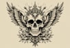 create awesome old school tattoo style design
