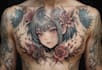 make anime tattoo design