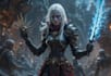 do dark fantasy art or character illustrations