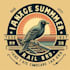 make mascot summer rail bird logo