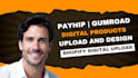 create and upload your digital products for shopify, gumroad, or payhip