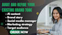 audit refine your existing brand tone voice