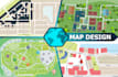 create an rv campground park map and site plan design