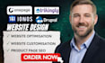 design strikingly drupal  ionos onepageio booking   ecommerce seo website setup