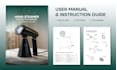 design professional user manuals and instruction guides in any language