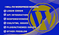 debug, fix wordpress woocommerce bugs, plugin errors critical errors site issues