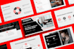 design, redesign pitch deck, powerpoint presentation, google slides and canva