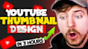 design catchy youtube thumbnail
