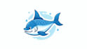 design outstanding salmon fish mascot logo with express delivery