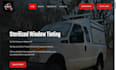 design car detailing website, car rental website with booking functionality