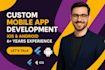 ai mobile app development with flutter app developer and android ios develop