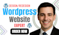 wordpress website design, open edx, astra pro, investment website, enfold