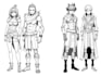 sketch any character in any way