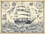 draw any ship, or fantasy map illustration with cool details