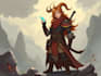 illustrate fantasy character design