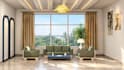 render 3d interior, interior design, house, restaurant