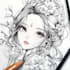 draw cute custom anime or blackwork tattoo