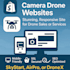 build camera drones shopify website camera drone dropshipping store landing page