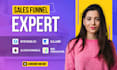 build perfect sales funnel in gohighlevel, clickfunnels, kajabi or systeme io