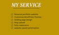 design and develop a responsive personal portfolio website
