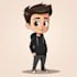 draw a mascot cartoon character design