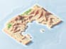 draw a unique vector or isometric map