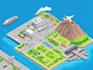 design isometric map illustration vector