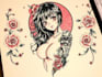 make anime tattoo design