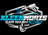 create modern car details, car wash logo design