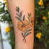 custom an abstract black tattoo design