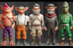 make excellent characters for your game