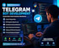 create a professional telegram bot with custom features