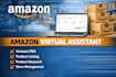 be your expert amazon fba virtual assistant va
