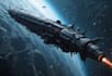 create a sci fi spaceship art