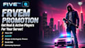 do fivem server promotion, active fivem server, rust, discord server promotion