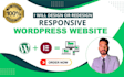 design a responsive wordpress landing page in 72 hours