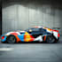 itasha car wrap, racing car wrap, livery car wrap design