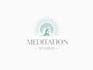 do custom mindful elegant yoga and meditation logo