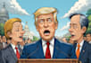 draw political cartoon and comic