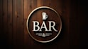 do creative bar mascot logo