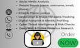 do osint, open source investigation, deep research, and background check
