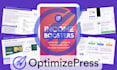 do all task on optimizepress 3, thrive theme, thrive apprentice thrive architect