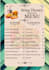 design a professional and eye catching restaurant menu